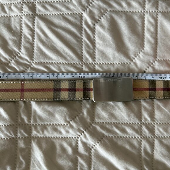 VINTAGE BURBERRY BELT SIZE 85CM - Picture 3 of 5